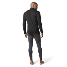 Load image into Gallery viewer, Smartwool Men&#39;s Classic Thermal Merino 250 Quarter Zip Long Sleeve Base Layer Top (Black)
