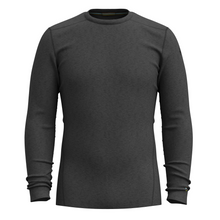 Load image into Gallery viewer, Smartwool Men&#39;s Classic Thermal Merino 250 Crew Neck Base Layer Top (Charcoal Heather)
