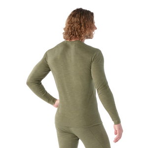 Smartwool Men's Classic Thermal Merino 250 Crew Neck Base Layer Top (Winter Moss)