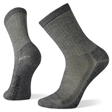 Load image into Gallery viewer, Smartwool Men&#39;s Hike Classic Edition Full Cushion Merino Blend Crew Socks (Medium Gray)
