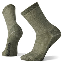 Load image into Gallery viewer, Smartwool Men&#39;s Hike Classic Edition Full Cushion Merino Blend Crew Socks (Sage)
