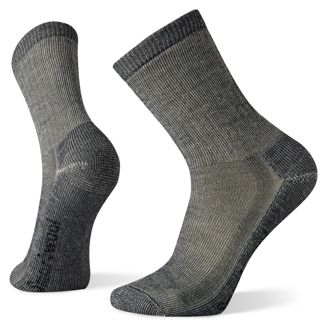Smartwool Men's Hike Classic Edition Full Cushion Merino Blend Crew Socks (Medium Gray)