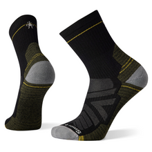 Load image into Gallery viewer, Smartwool Men&#39;s Performance Hike Light Cushion Merino Blend Mid Crew Socks (Black)

