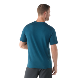 Smartwool Men's Merino Everyday Short Sleeve Tee (Boxed)(Twilight Blue)
