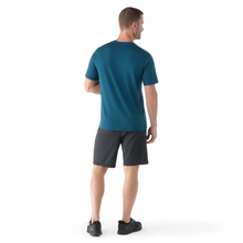 Load image into Gallery viewer, Smartwool Men&#39;s Merino Everyday Short Sleeve Tee (Boxed)(Twilight Blue)
