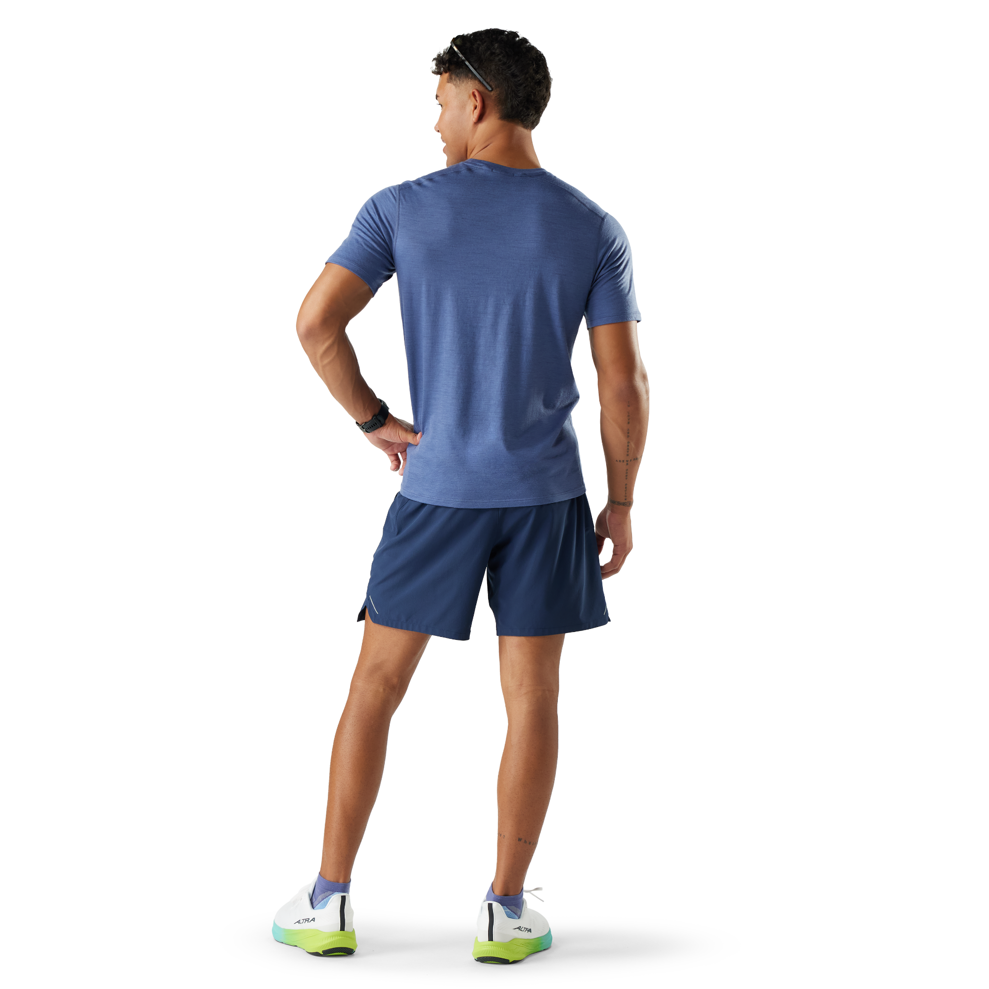 Smartwool Men's Merino Short Sleeve Technical Tee (Nightfall Blue)