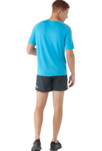 Load image into Gallery viewer, Smartwool Men&#39;s Merino Short Sleeve Technical Tee (Laguna Blue)
