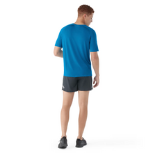 Load image into Gallery viewer, Smartwool Men&#39;s Merino Short Sleeve Technical Tee (Laguna Blue)
