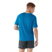 Load image into Gallery viewer, Smartwool Men&#39;s Merino Short Sleeve Technical Tee (Laguna Blue)
