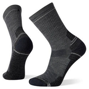 Smartwool Men's Performance Hike Light Cushion Merino Blend Crew Socks (Medium Grey)