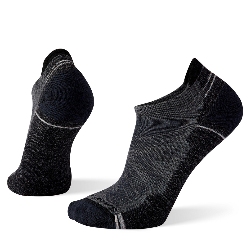Smartwool Men's Performance Hike Light Cushion Merino Blend Low Ankle Socks (Medium Gray)