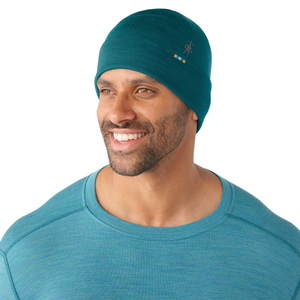 Smartwool Unisex Merino 250 Reversible Cuffed Beanie (Emerald Green)