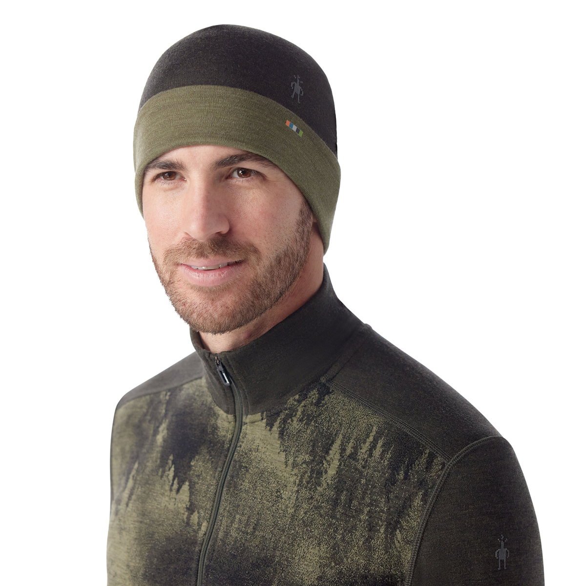Smartwool Unisex Merino 250 Cuffed Beanie Reversible North Woods Heather K48 SW0SW956