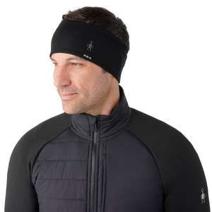 Smartwool Unisex Thermal Merino 250 Reversible Headband (Black/Charcoal Heather)