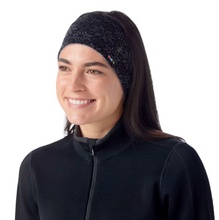 Load image into Gallery viewer, Smartwool Unisex Thermal Merino 250 Reversible Headband (Black Digi Snow)
