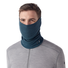 Load image into Gallery viewer, Smartwool Unisex Thermal Merino Reversible Neck Gaiter (Twilight Blue Heather)
