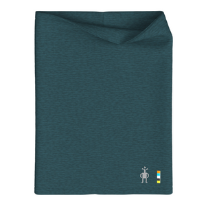 Smartwool Unisex Thermal Merino Reversible Neck Gaiter (Twilight Blue Heather)