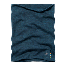 Load image into Gallery viewer, Smartwool Unisex Thermal Merino Reversible Neck Gaiter (Twilight Blue Heather)
