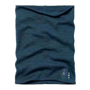 Smartwool Unisex Thermal Merino Reversible Neck Gaiter (Twilight Blue Heather)