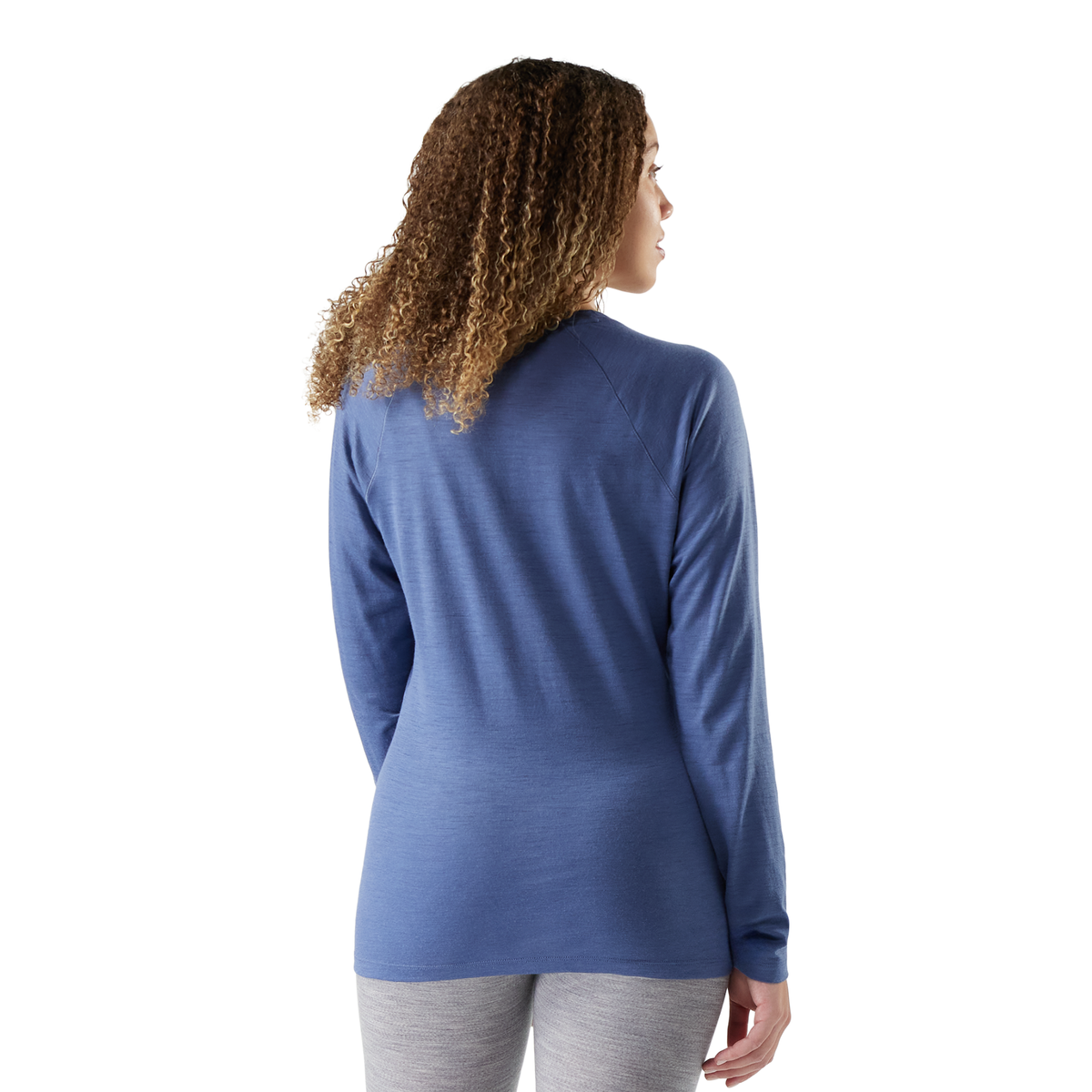 Smartwool Women's All Season Merino 150 Long Sleeve Base Layer Top Boxed Nightfall Blue P43 SW016913