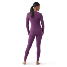 Load image into Gallery viewer, Smartwool Women&#39;s Classic Thermal Merino 250 Crew Neck Long Sleeve Base Layer Top (Purple Iris Heather)
