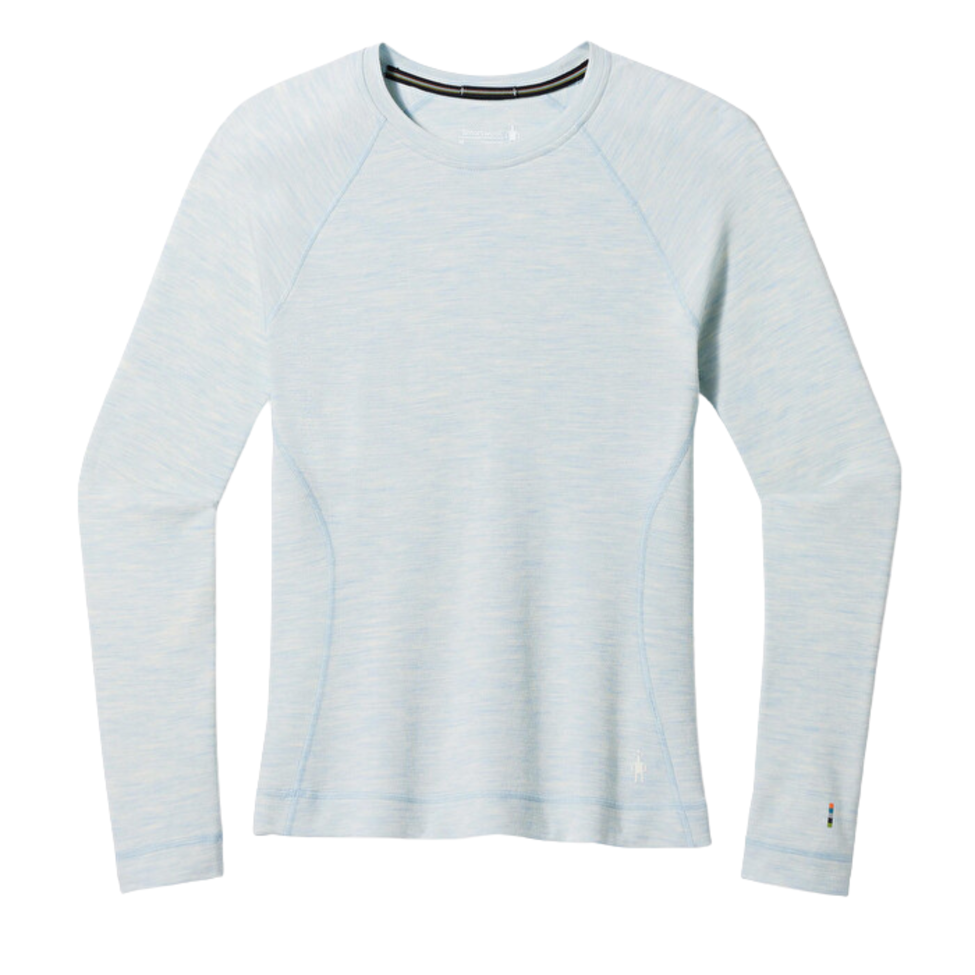 Smartwool Women's Classic Thermal Merino 250 Crew Neck Long Sleeve Base Layer Top (Winter Sky Heather)