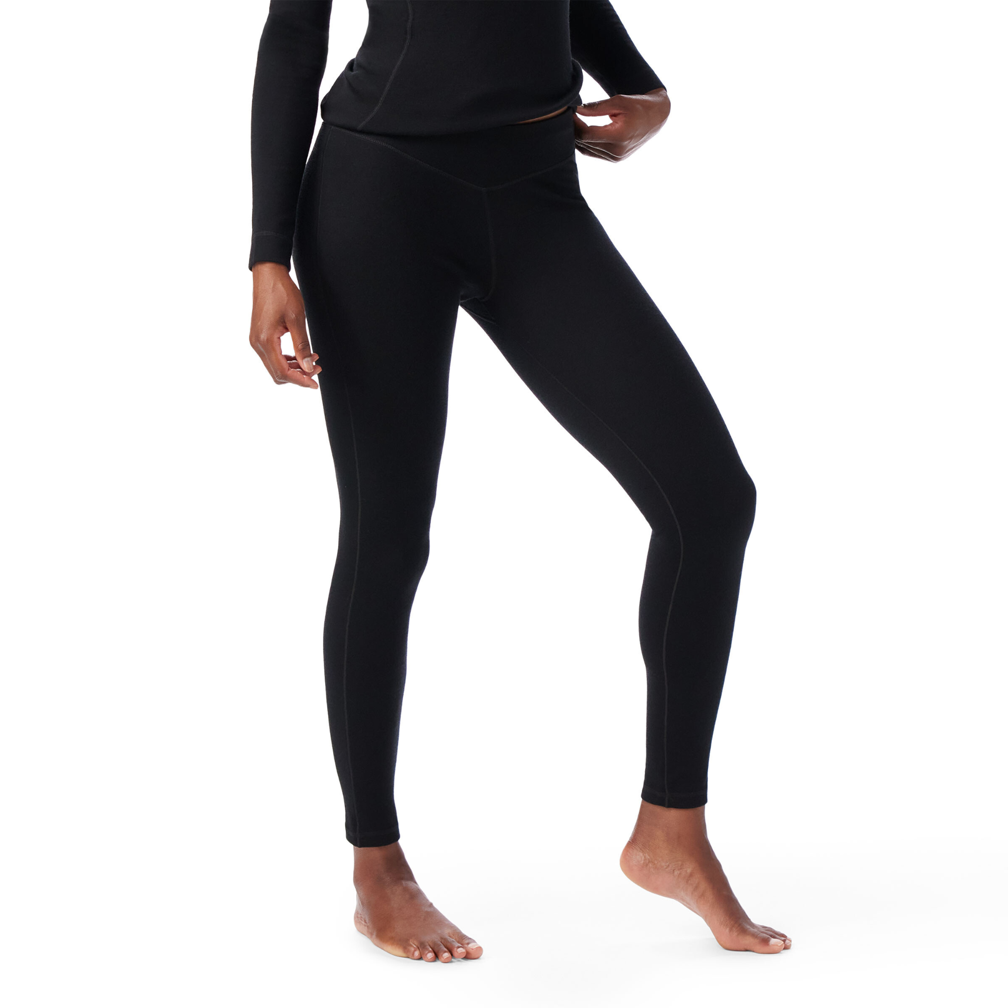 Smartwool Women's Classic Thermal Merino 250 Base Layer Bottoms (Black)