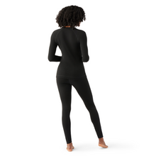 Load image into Gallery viewer, Smartwool Women&#39;s Classic Thermal Merino 250 Crew Neck Long Sleeve Base Layer Top (Black)
