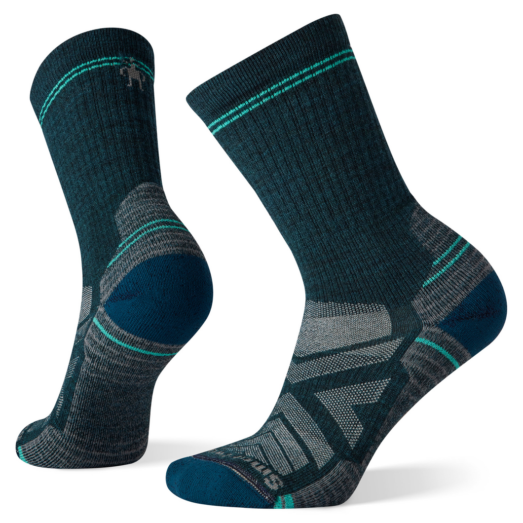 Smartwool Women's Performance Hike Light Cushion Merino Blend Crew Socks (Twilight Blue)