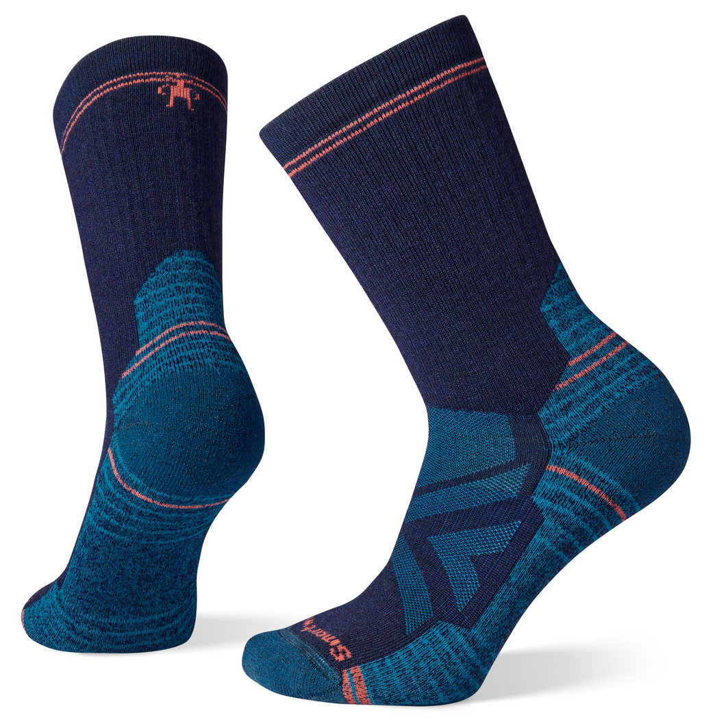 Smartwool Women's Performance Hike Full Cushion Merino Blend Crew Socks (Deep Navy)