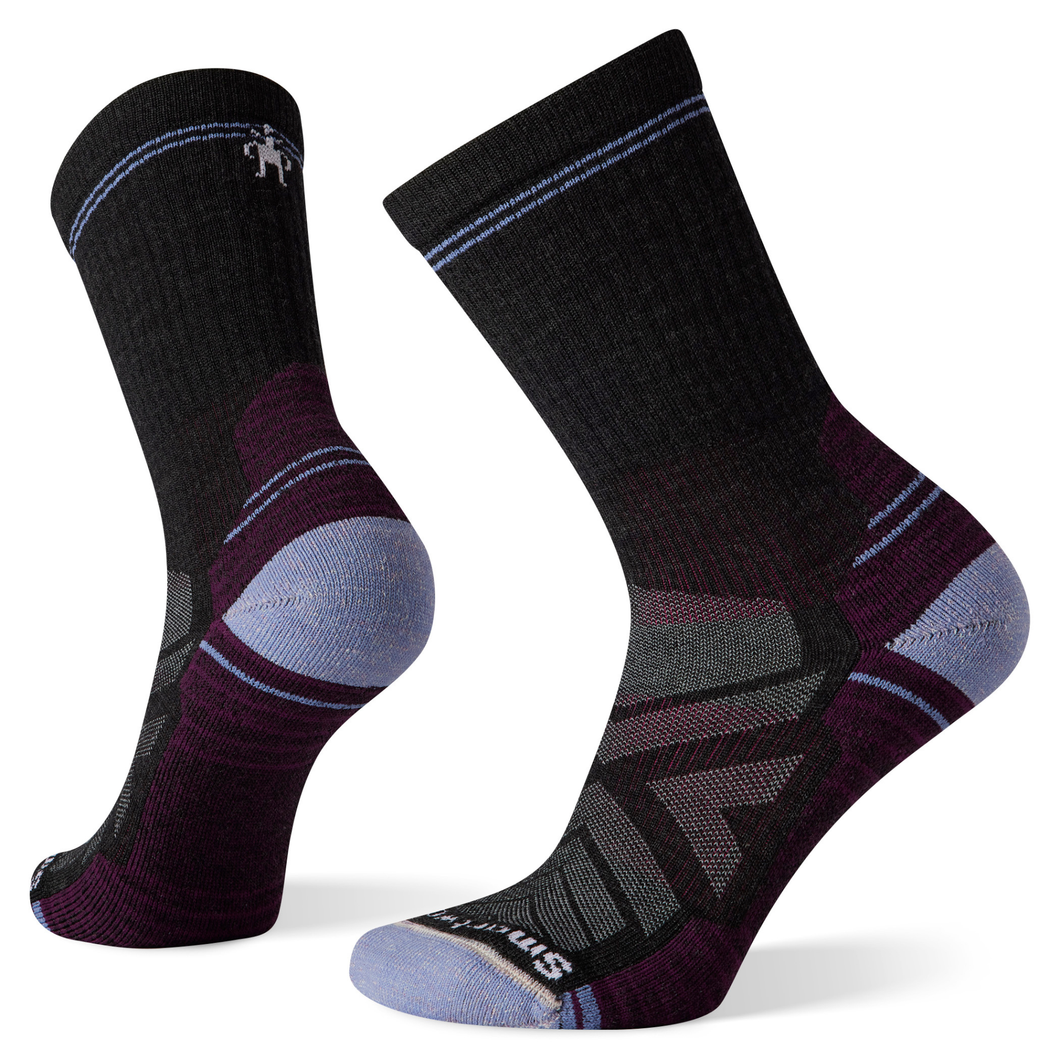 Smartwool Women's Performance Hike Light Cushion Merino Blend Crew Length Socks (Charcoal)