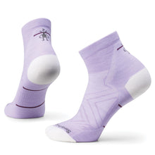 Load image into Gallery viewer, Smartwool Women&#39;s Zero Cushion Run Merino Blend Ankle Socks (Ultra Violet)
