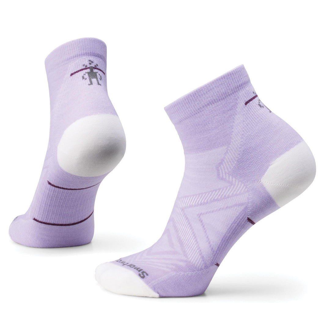 Smartwool Women's Zero Cushion Run Merino Blend Ankle Socks (Ultra Violet)