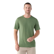 Load image into Gallery viewer, Smartwool Men&#39;s Merino Short Sleeve Technical Tee (Fern Green)
