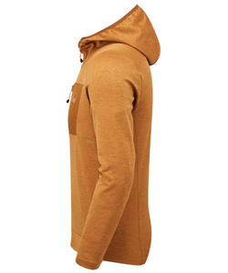 Sprayway Men's Stiper Hooded Full Zip Fleece (Cinnamon/Squash)