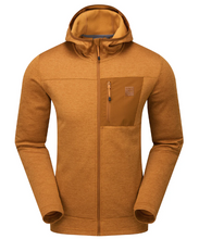 Load image into Gallery viewer, Sprayway Men&#39;s Stiper Hooded Full Zip Fleece (Cinnamon/Squash)
