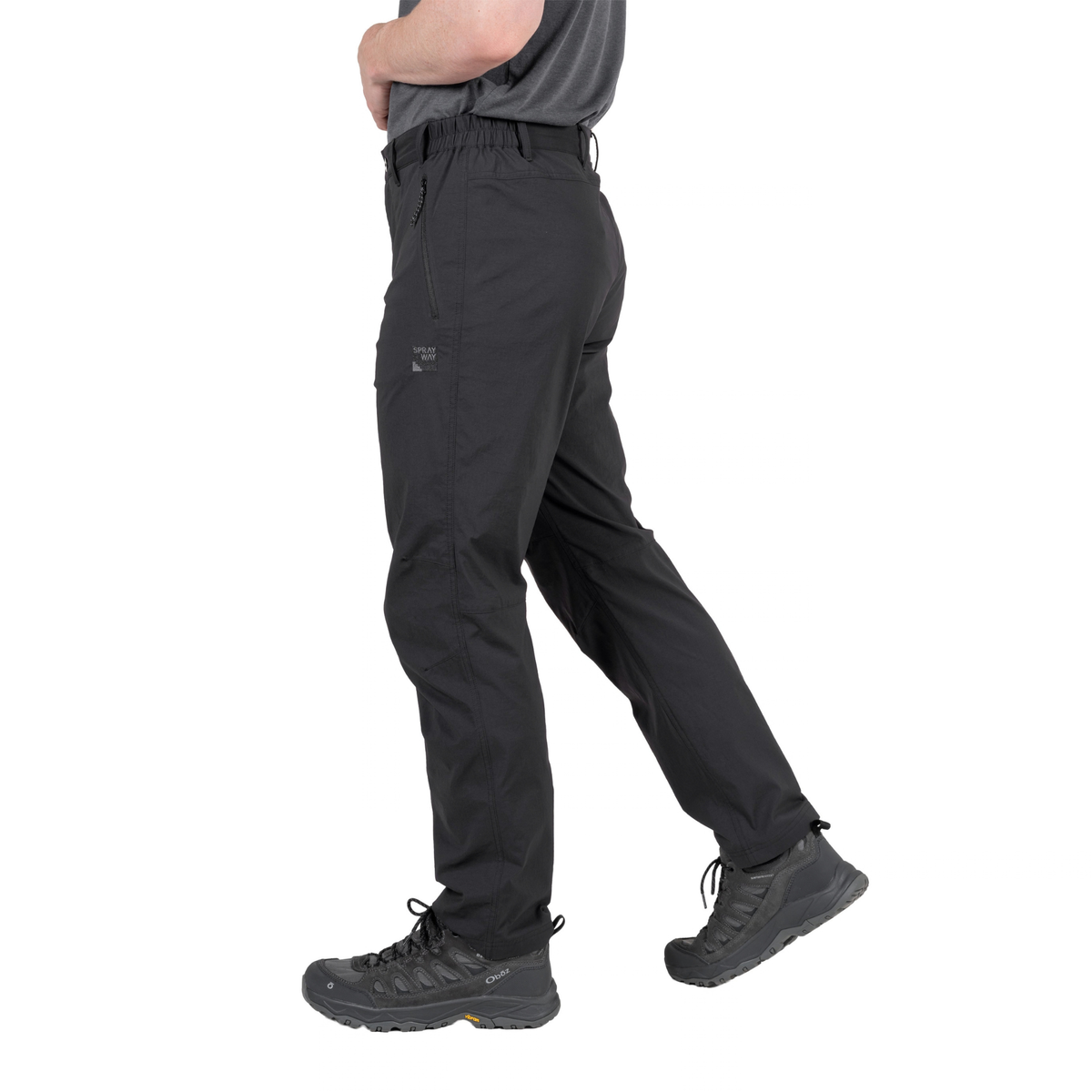 Sprayway Men's All Day Rainpant Waterproof Trousers SP-01006 Black SP-008898