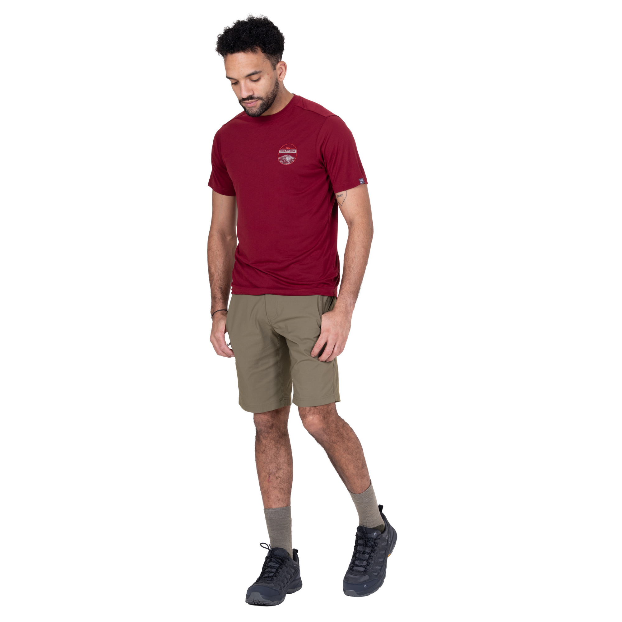 Sprayway Men's Compass Shorts (Brownstone)