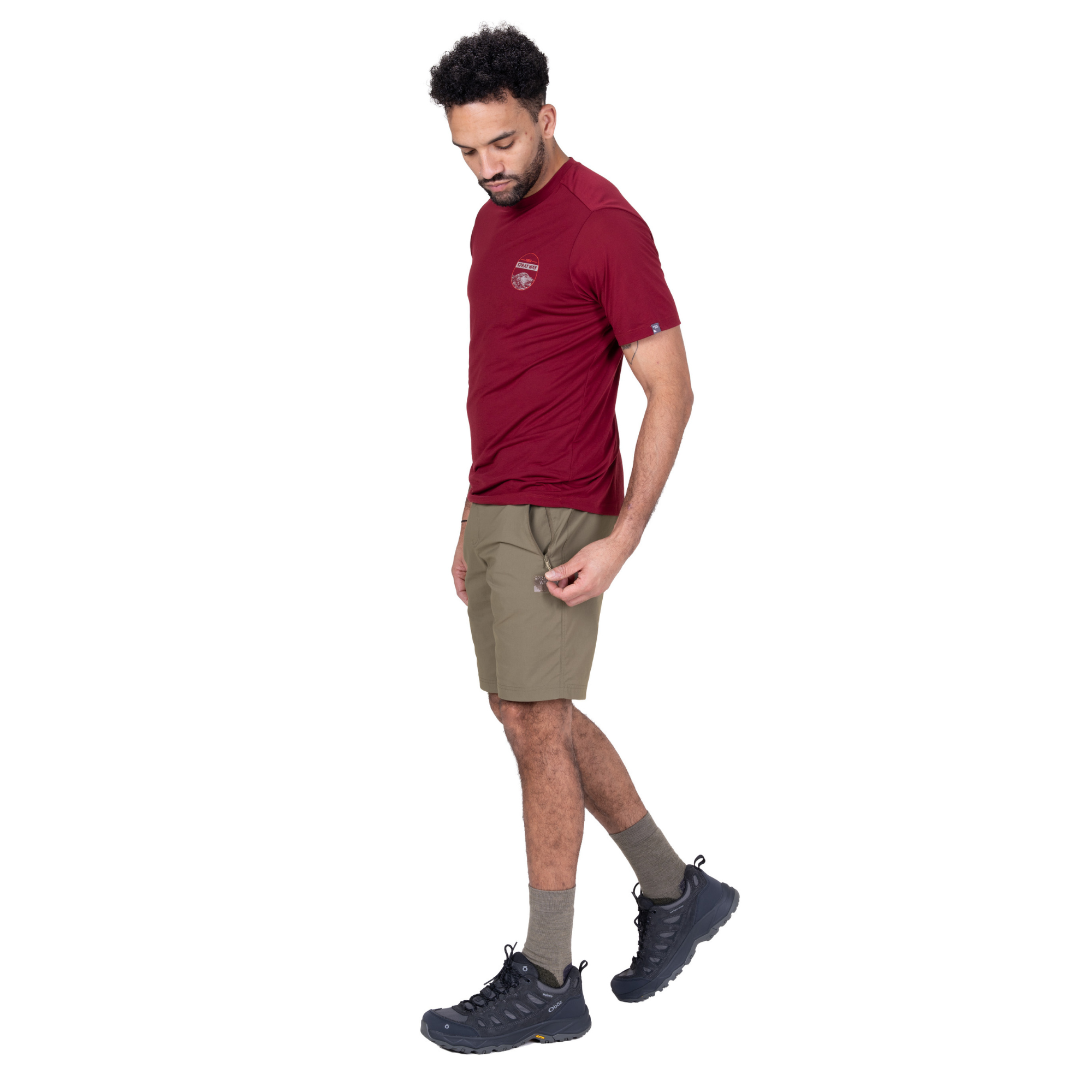 Sprayway Men's Compass Shorts (Brownstone)
