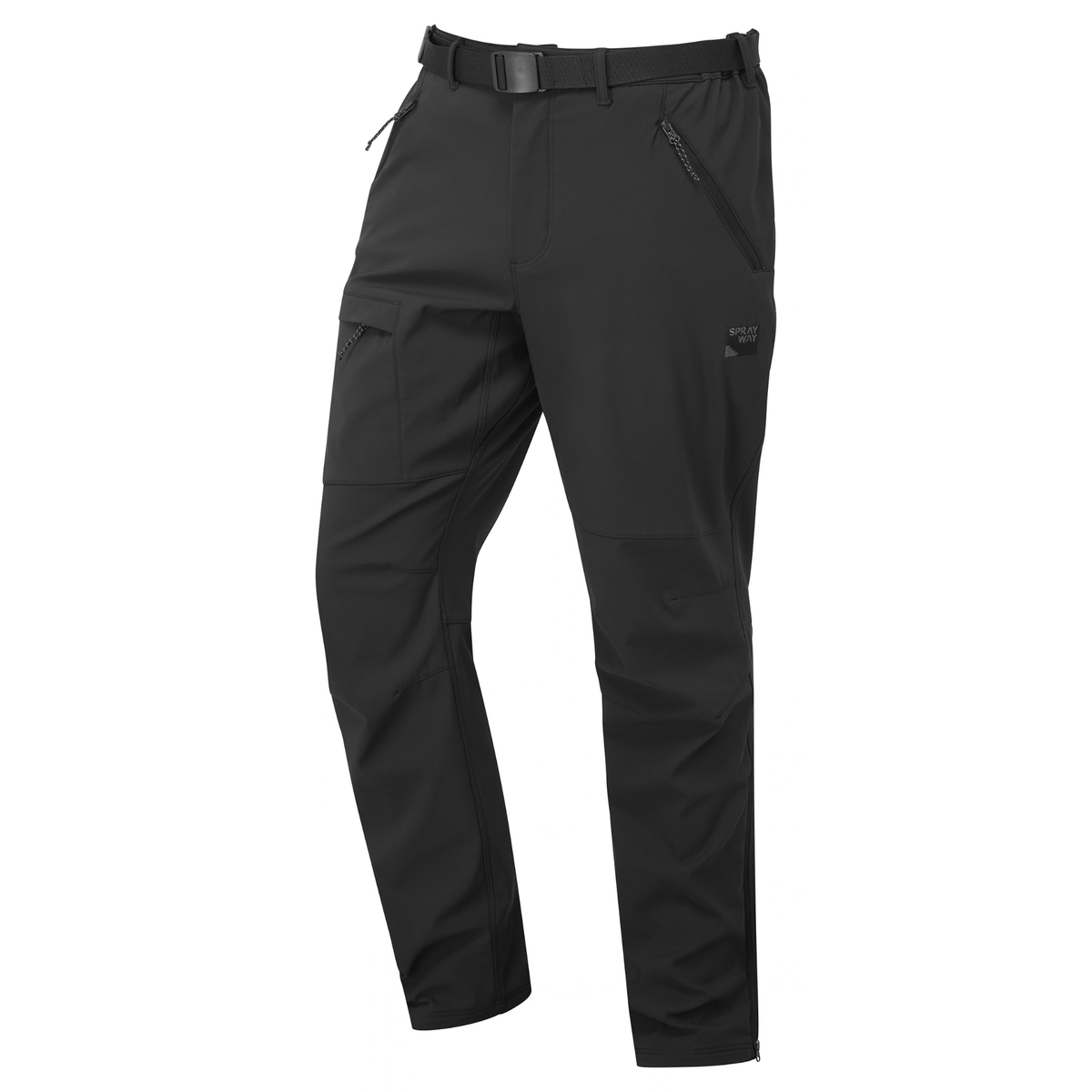 Sprayway Men's Compass Warm Softshell Trousers (Black)
