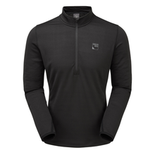 Load image into Gallery viewer, Sprayway Men's Dornie Half Zip Long Sleeve Base Layer Top (Black)
