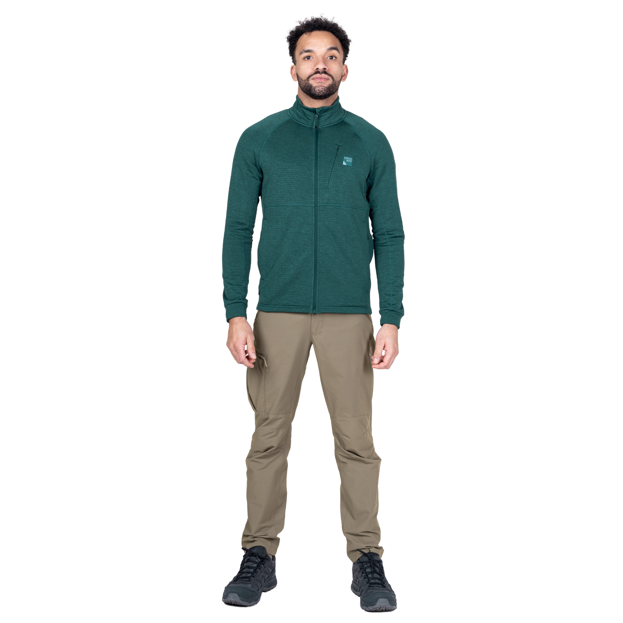 Sprayway Men's Meldon Full Zip Fleece (Dark Sea)