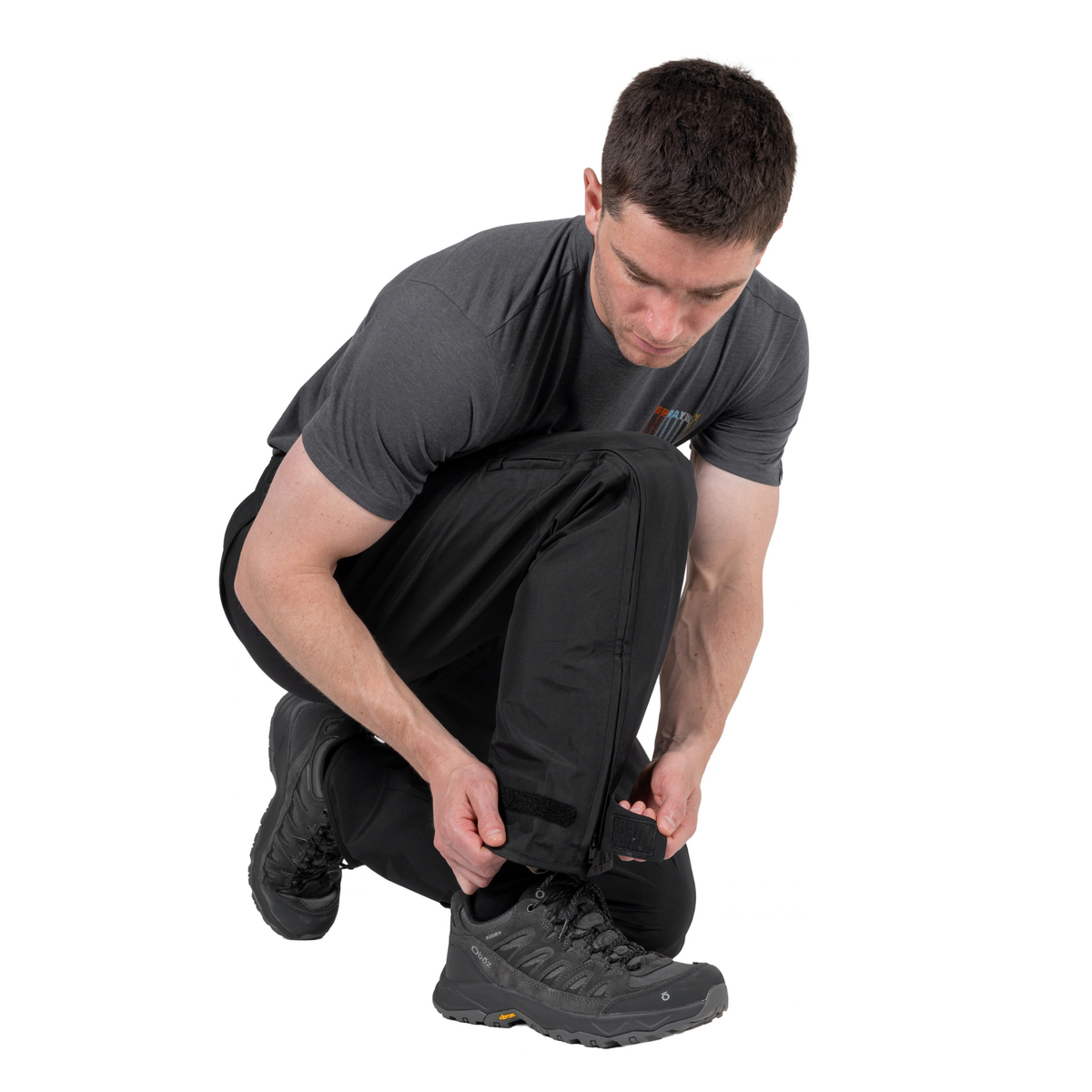 Sprayway Men's Mountain Gore-Tex Waterproof Over-Trousers Rainpant Black SP - 008826