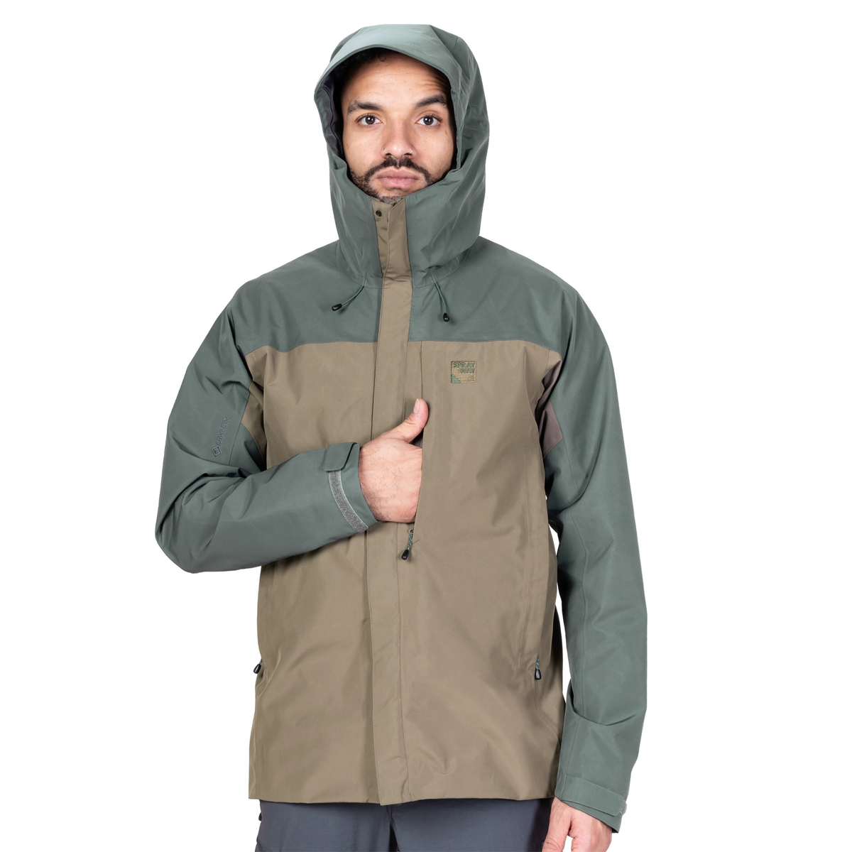 Sprayway Men's Reaction 2L Gore-Tex Jacket SP-01723 Brownstone Bonsai SP-008036