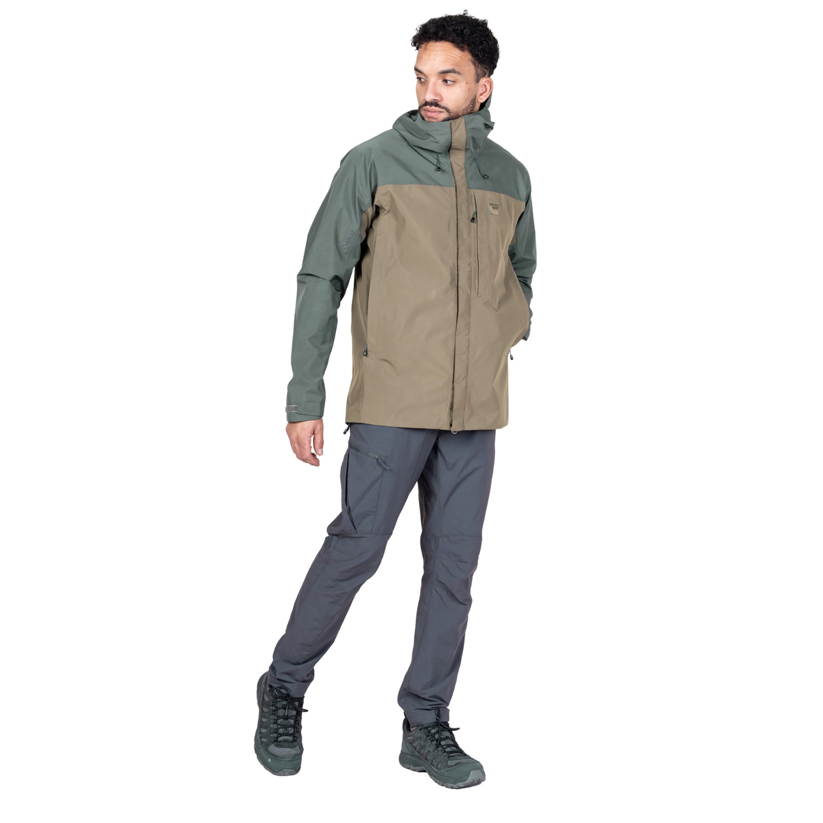 Sprayway Men's Reaction 2L Gore-Tex Jacket SP-01723 Brownstone Bonsai SP-008036