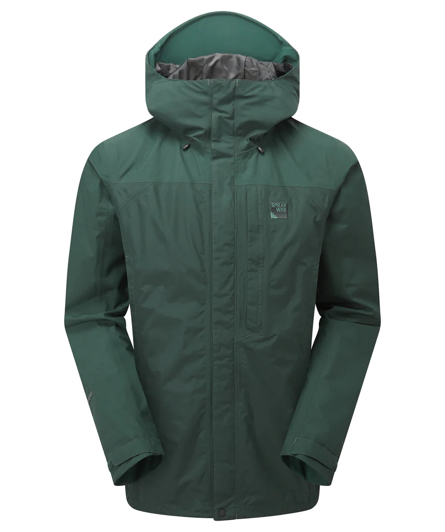 Sprayway Men's Reaction Long Gore-Tex Jacket (Dark Spruce)