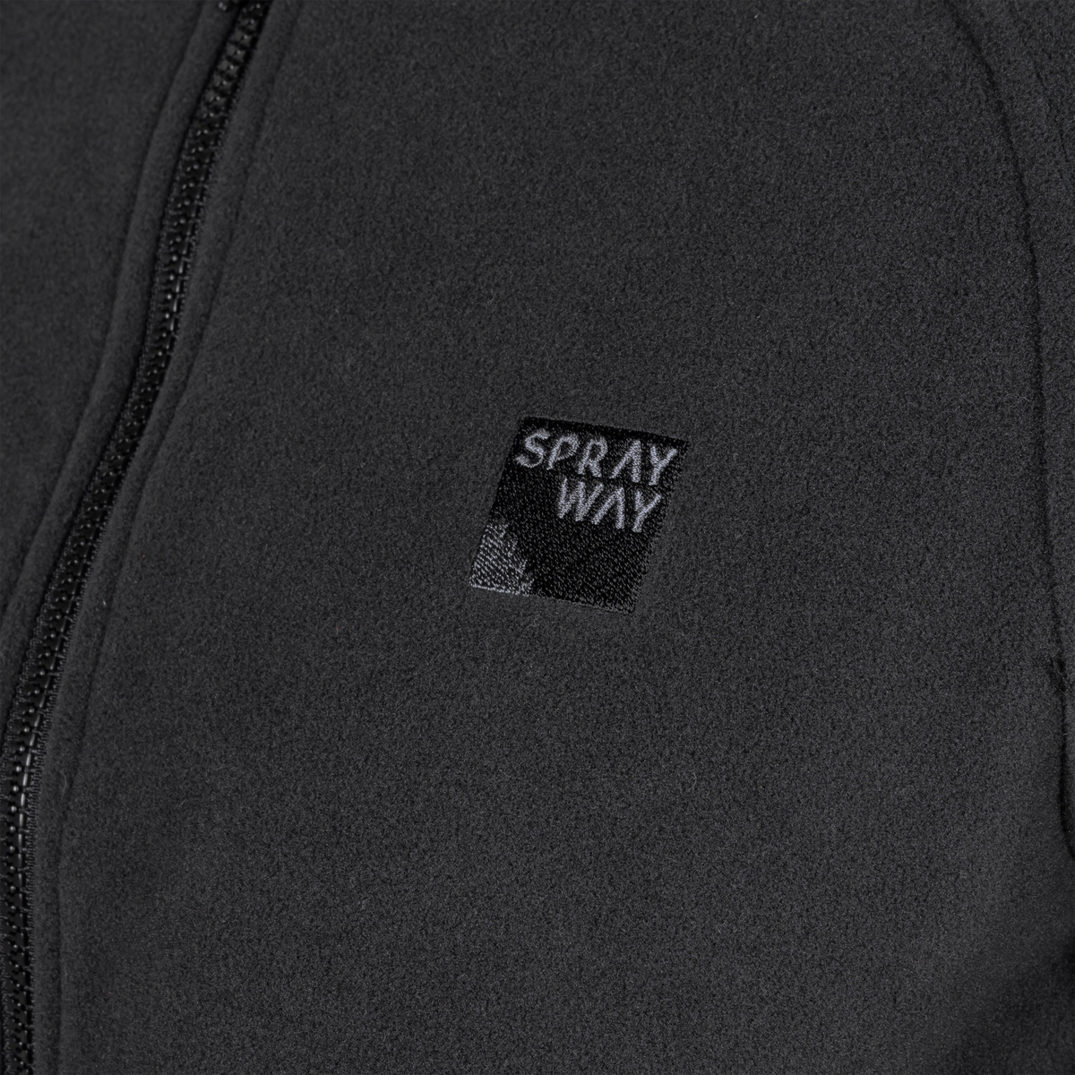 Sprayway Men's Santiago InterActive Full Zip Fleece Jacket SP-01006 Black SP-008854
