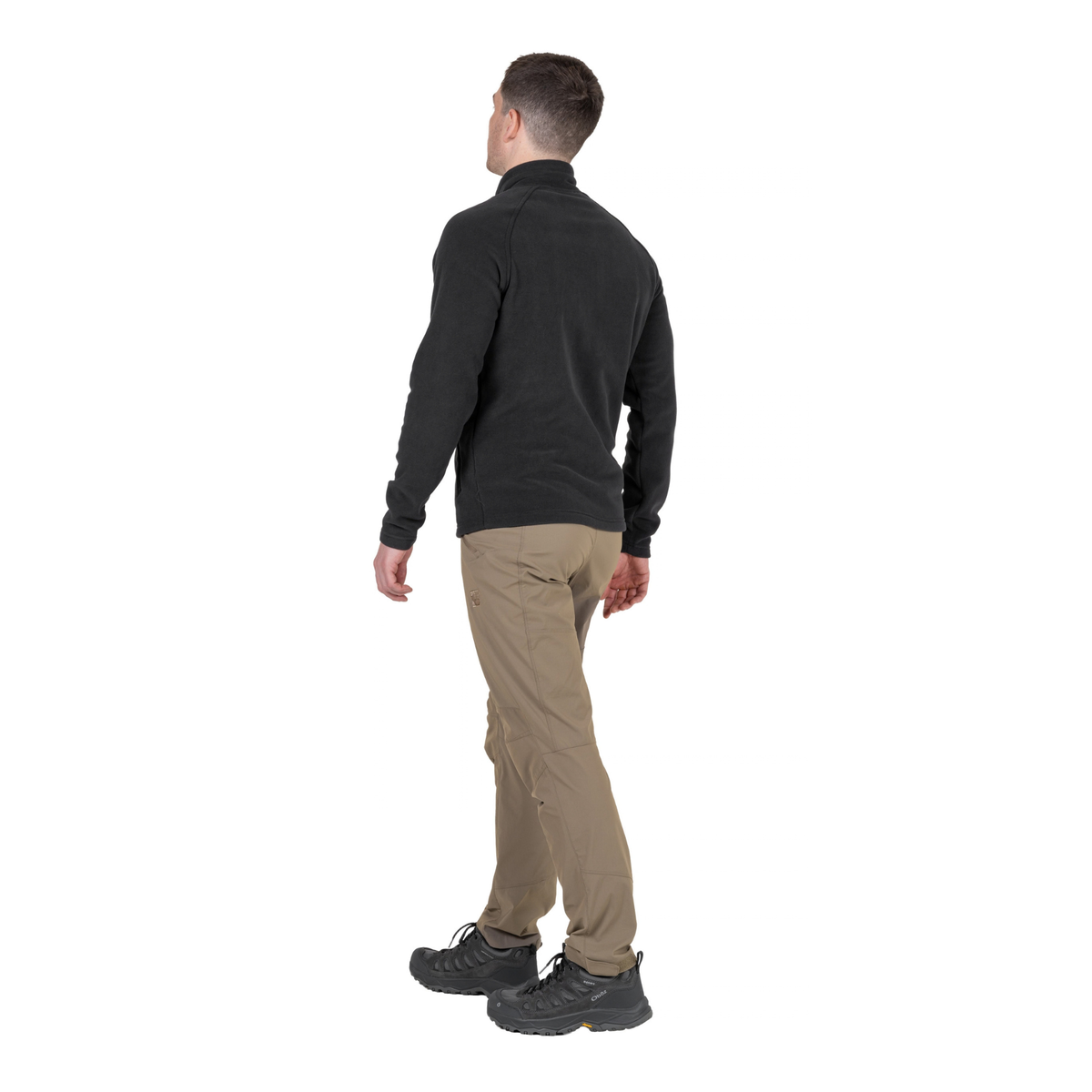 Sprayway Men's Santiago InterActive Full Zip Fleece Jacket SP-01006 Black SP-008854