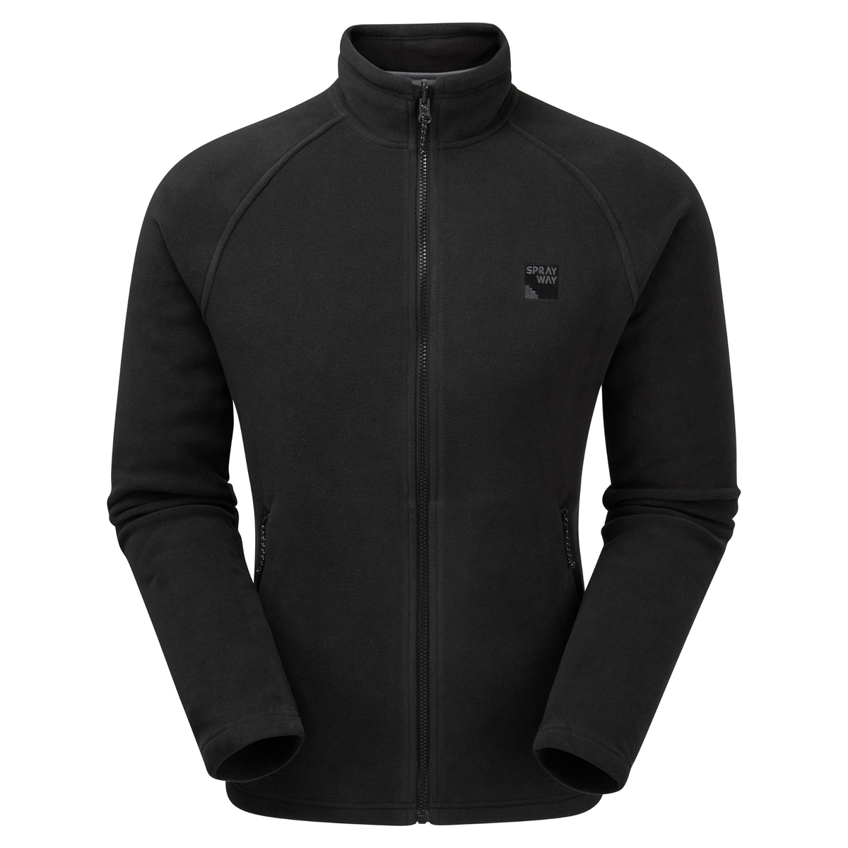 Sprayway Men's Santiago InterActive Full Zip Fleece Jacket SP-01006 Black SP-008854