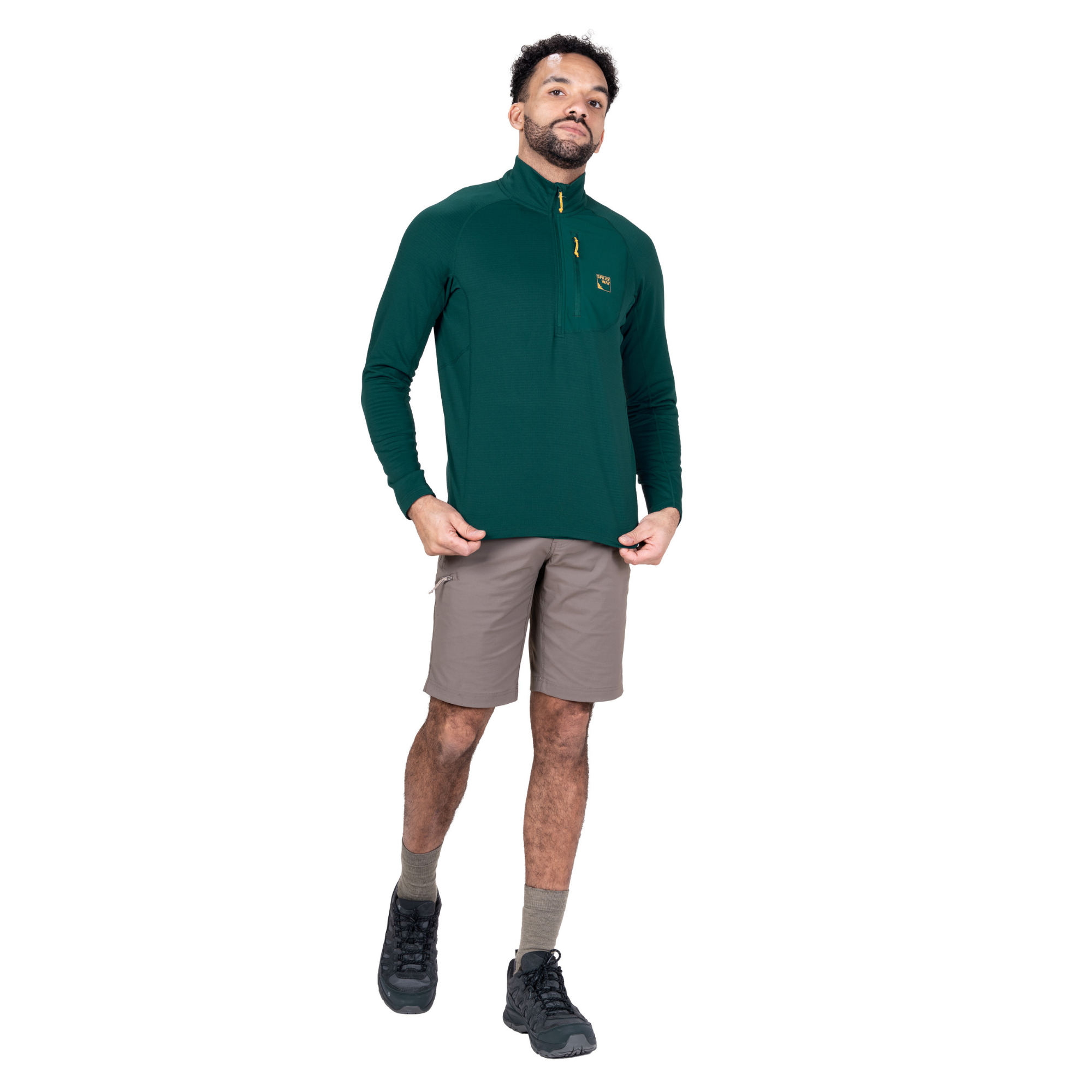 Sprayway Men's Tarn Half Zip Fleece Top (Dark Sea)
